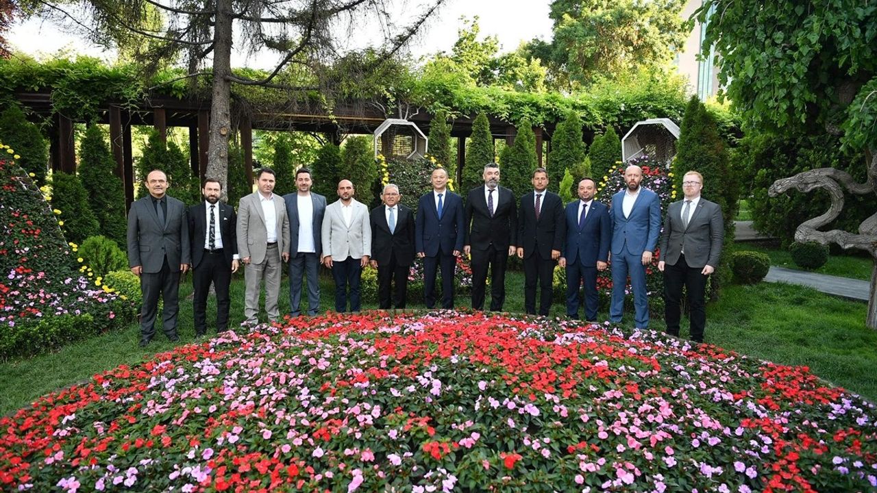 Kırgızistan Büyükelçisi Kazakbayev, Kayseri'yi Ziyaret Etti