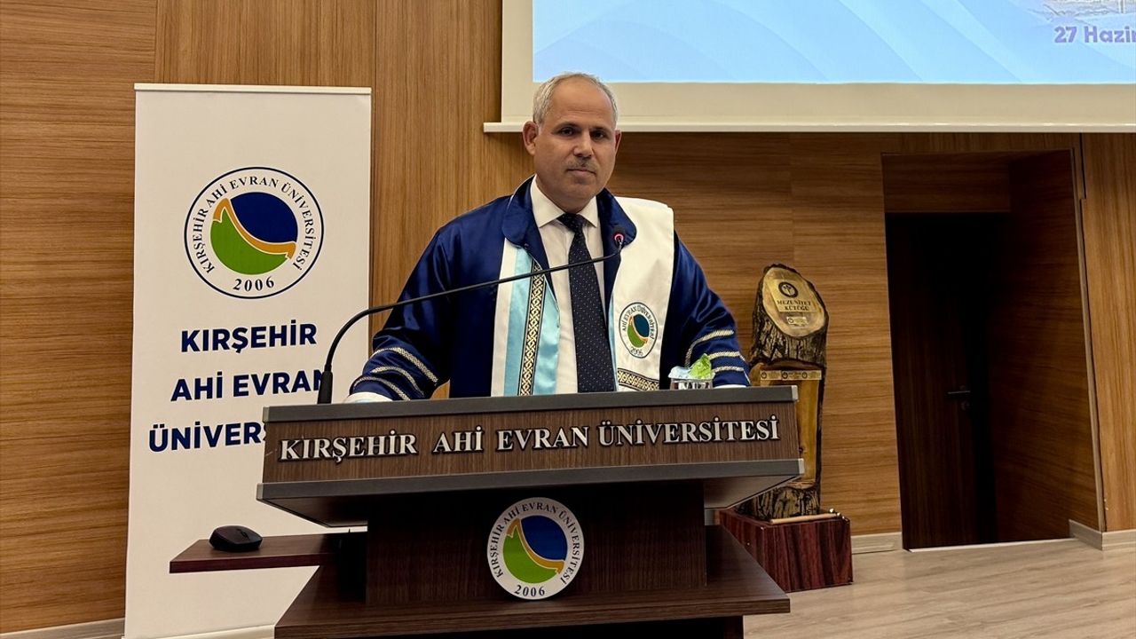 Kırşehir Tıp Öğrencilerinden Filistin'e Destek Gösterisi