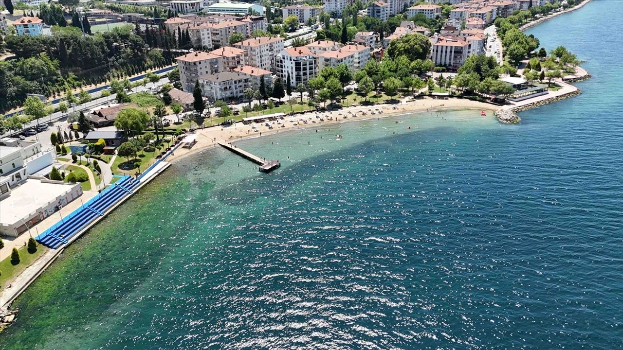 Kocaeli'deki Mavi Bayraklı Plajlar Denetlendi
