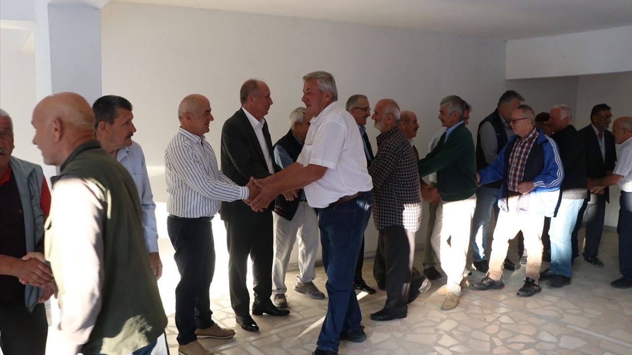 Memleket Partisi Genel Başkanı Muharrem İnce'nin Kurban Bayramı Ziyareti