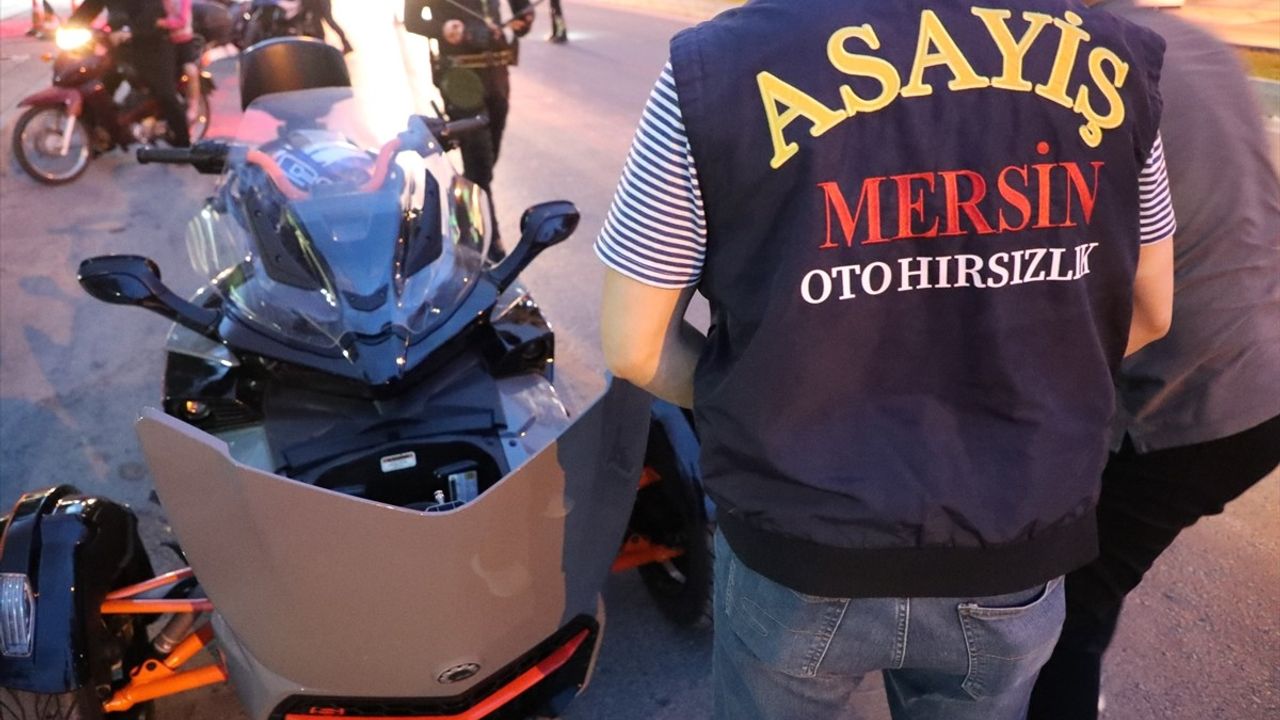 Mersin'de Motosiklet Denetimlerinde Cezalar