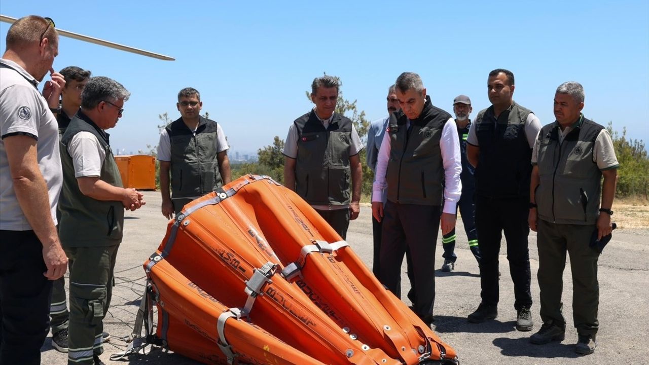 Mersin'de Olası Orman Yangınlarına Hazırlık