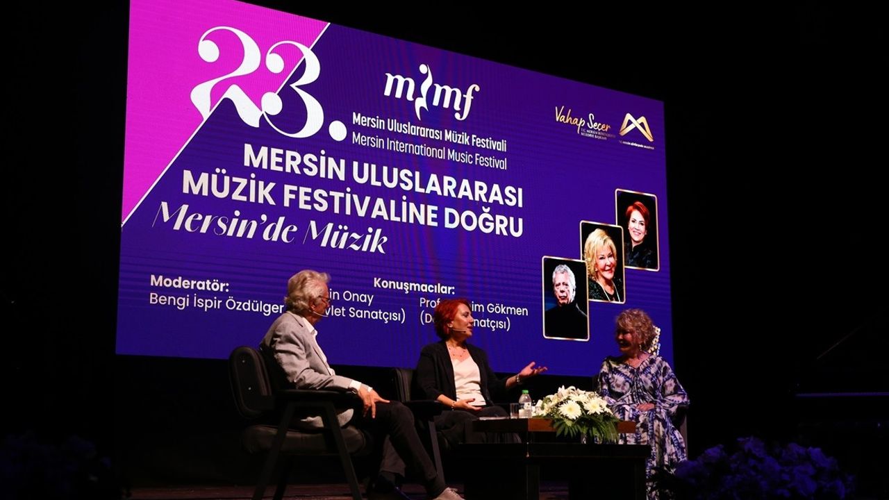Mersin Uluslararası Müzik Festivali'nde Söyleşi Düzenlendi