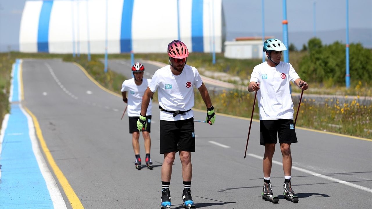 Milli Kayaklı Koşu Takımı Olimpiyat Hazırlıklarına Ardahan'da Devam Ediyor