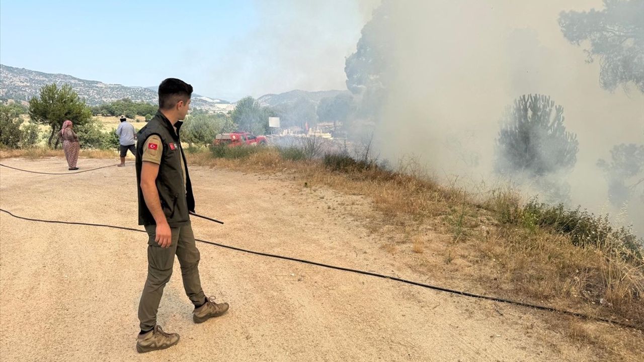 Muğla'da Orman Yangını Kontrol Altına Alındı