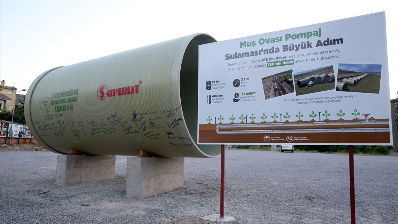 Muş Ovası Pompaj Sulama Projesi Tanıtıldı