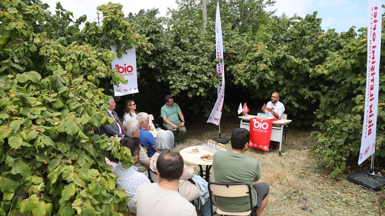 Ordu'da Bilim Kafe Etkinliği: Balık Atıklarının Gübreye Dönüşümü