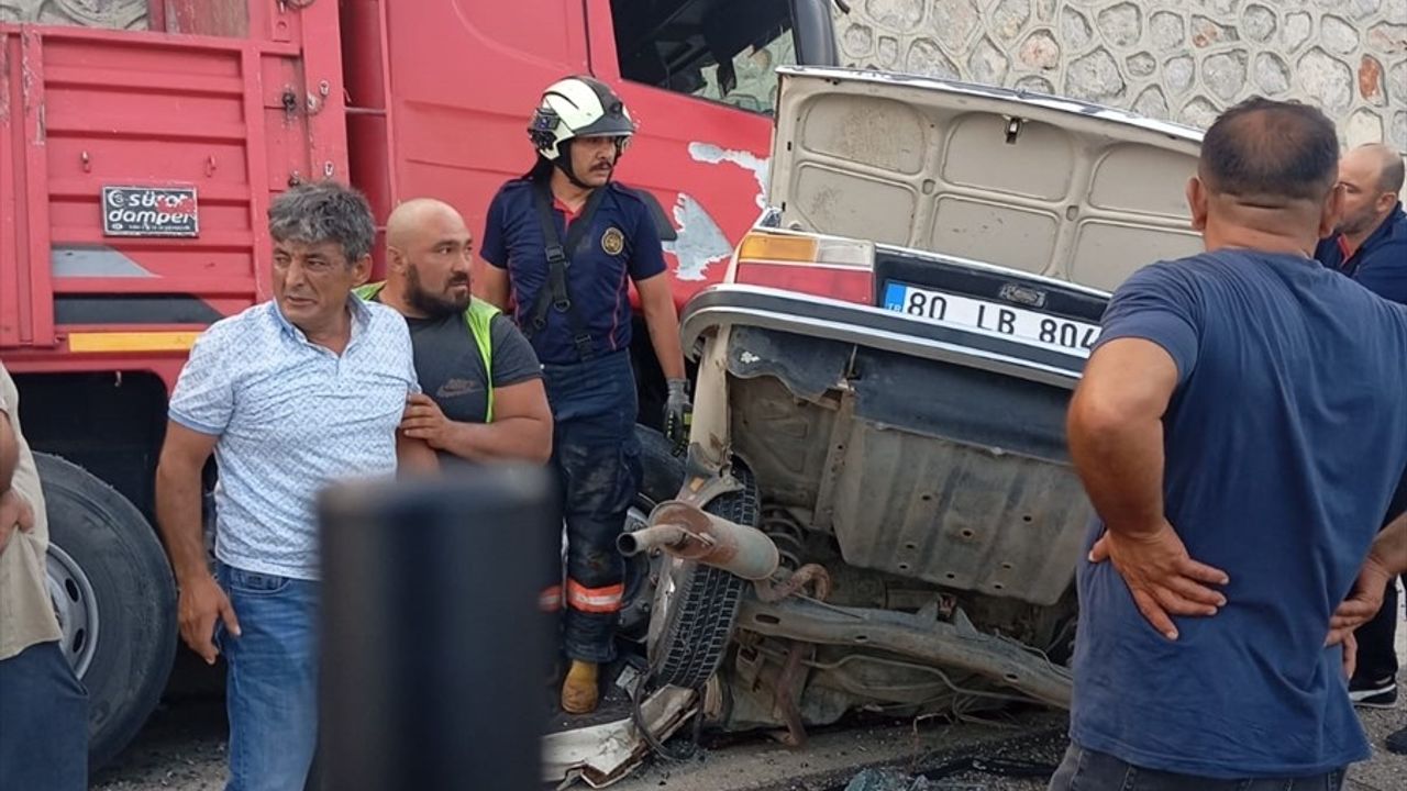 Osmaniye'de Trafik Kazası: Bir Kişi Hayatını Kaybetti