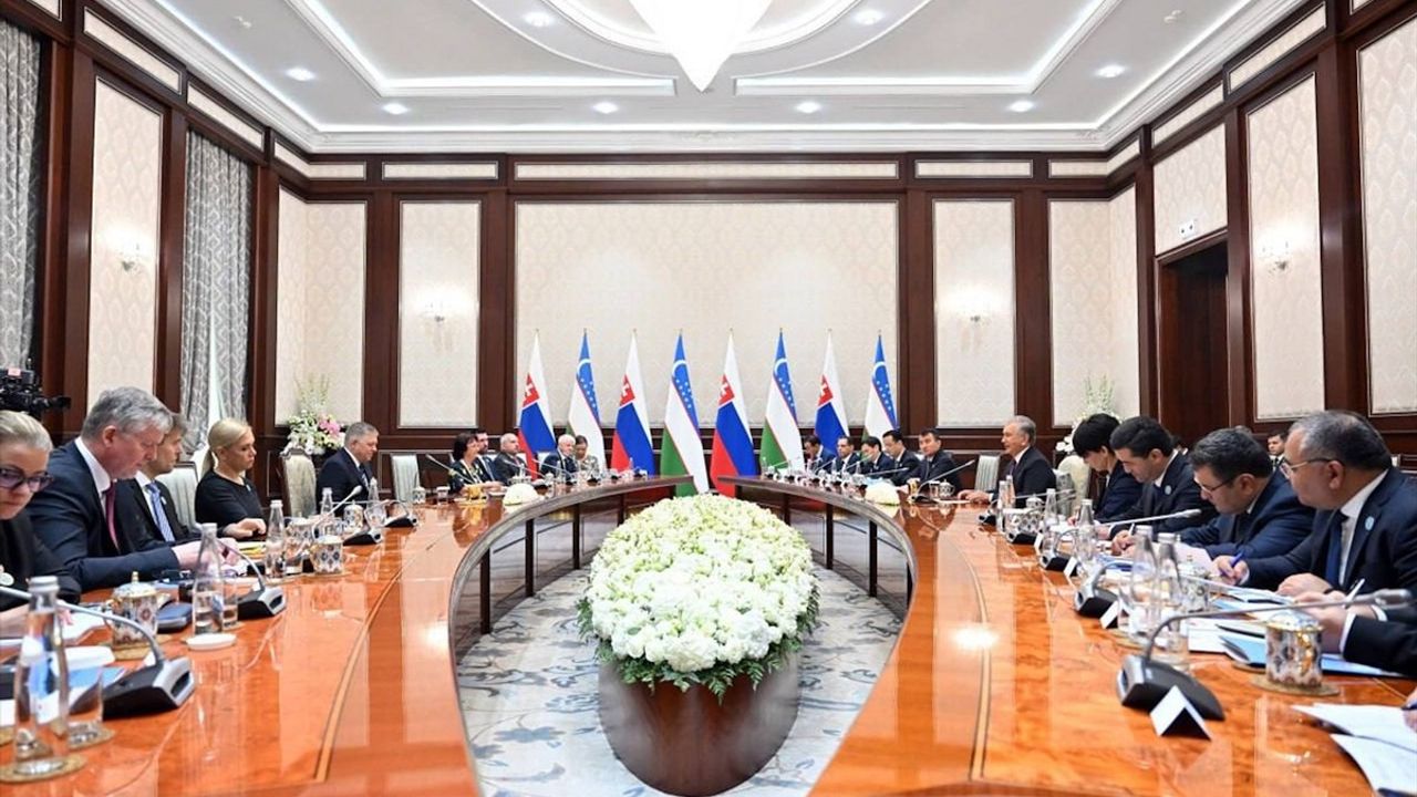 Özbekistan ve Slovakya Stratejik Ortaklık İlişkilerini Güçlendiriyor