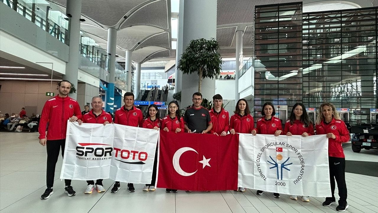Özel Sporcular Masa Tenisi Milli Takımı Çekya'da Madalya Peşinde