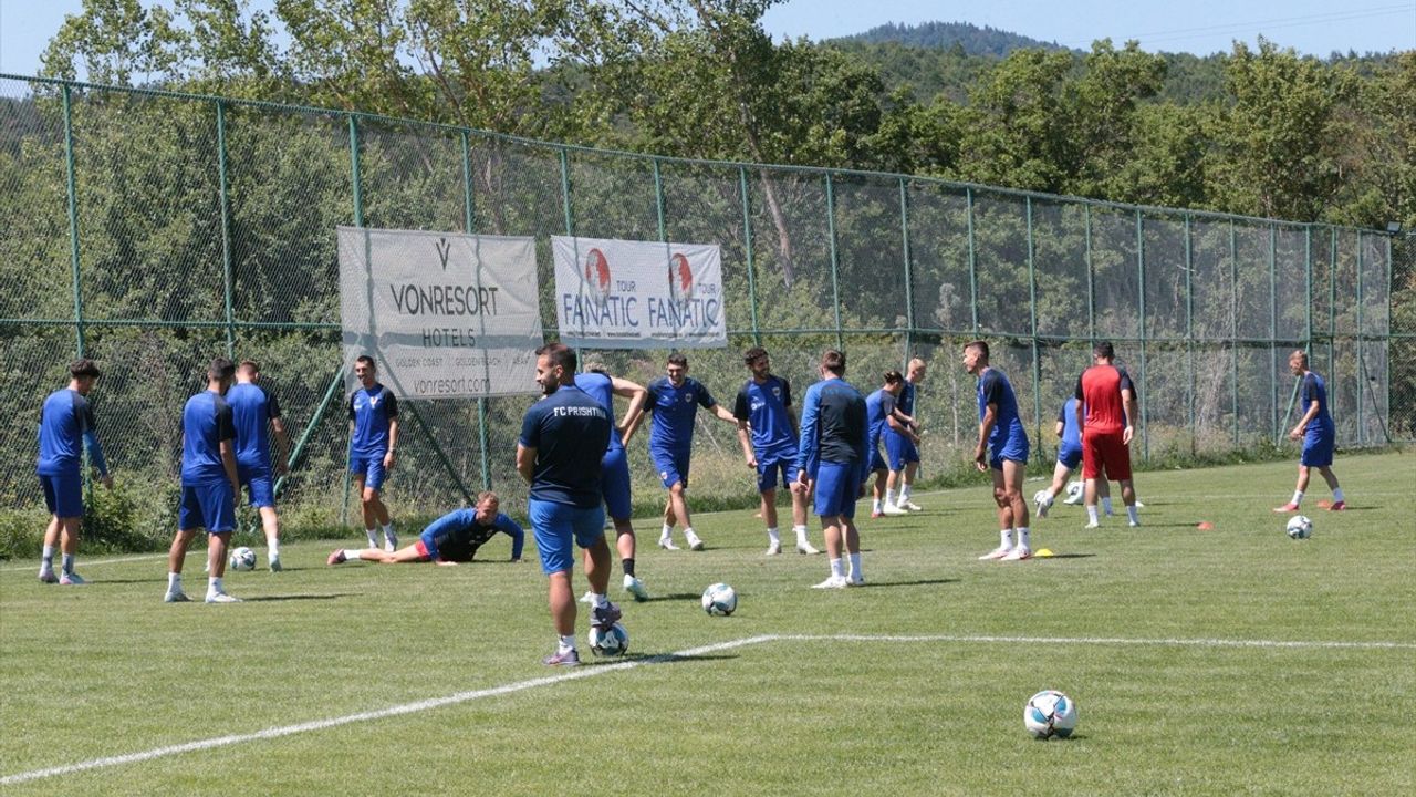 Priştine Takımı Bolu'da Yeni Sezon Hazırlıkları Yapıyor