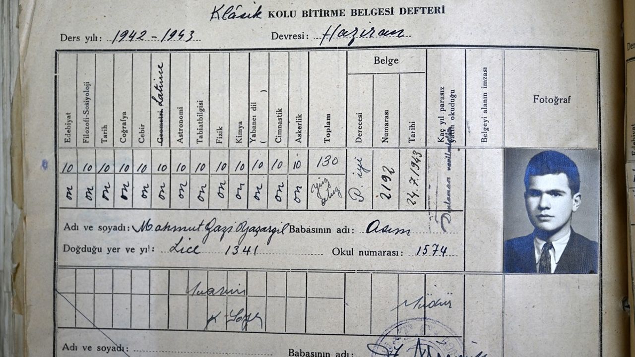 Prof. Dr. Gazi Yaşargil'in Lisans Diploması Gün Yüzüne Çıktı