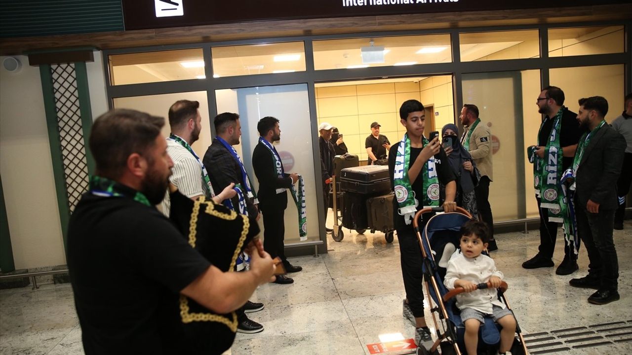 Riyad'dan Rize'ye İlk Direkt Uçuş Başladı