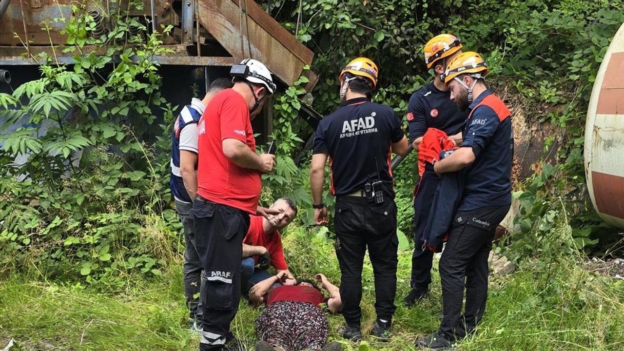 Rize'de Kaybolan Kadın Yaralı Olarak Bulundu