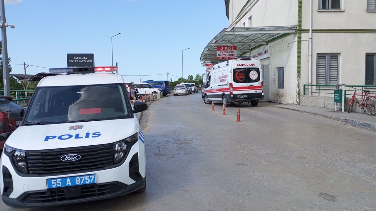 Samsun'da Hükümlü Kaçma Girişimi