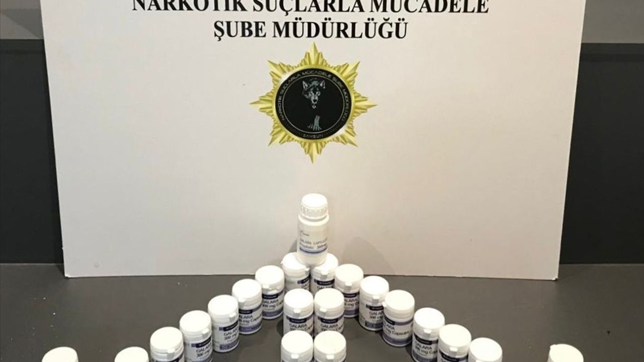 Samsun'da Uyuşturucu Operasyonu: 2 Zanlı Gözaltında