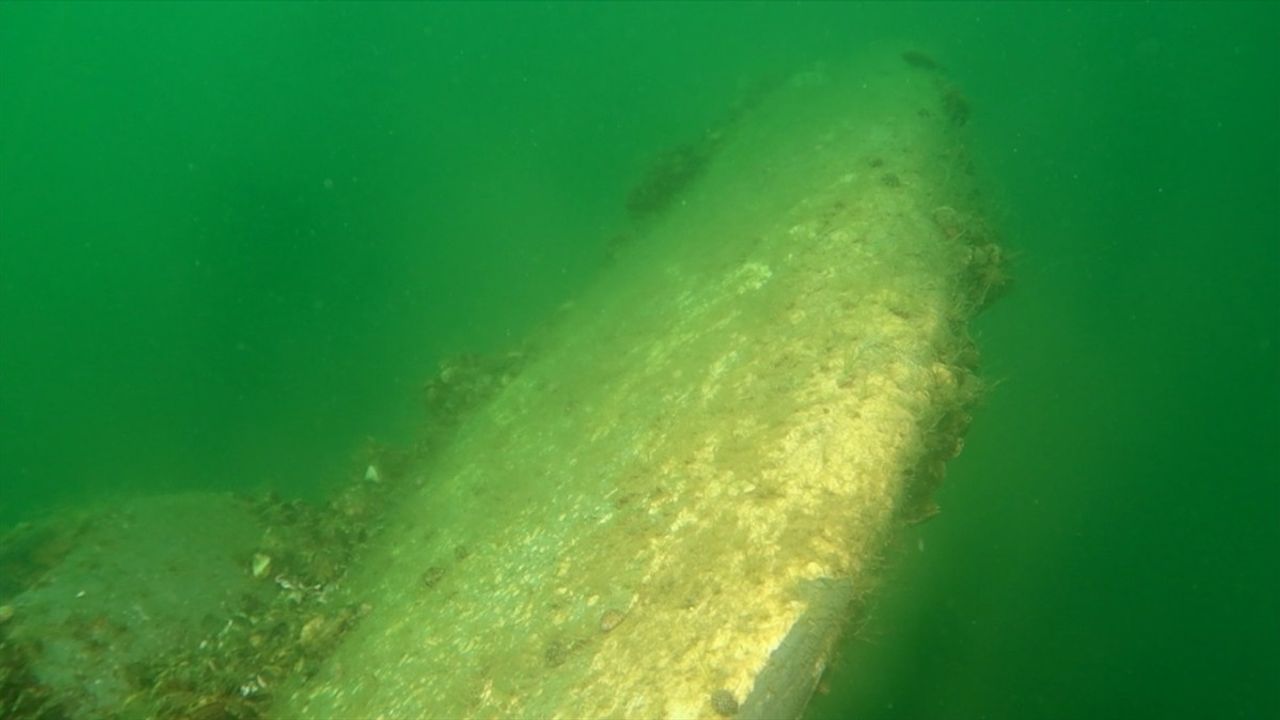Sapanca Gölü'nde 53 Yıl Sonra Görüntülenen Keşif Uçağı Enkazı