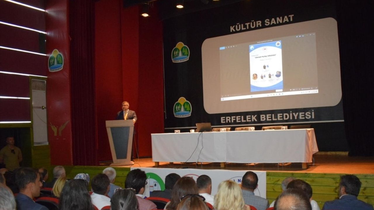Sinop'ta Ahmet Muhip Dıranas Anma Etkinliği