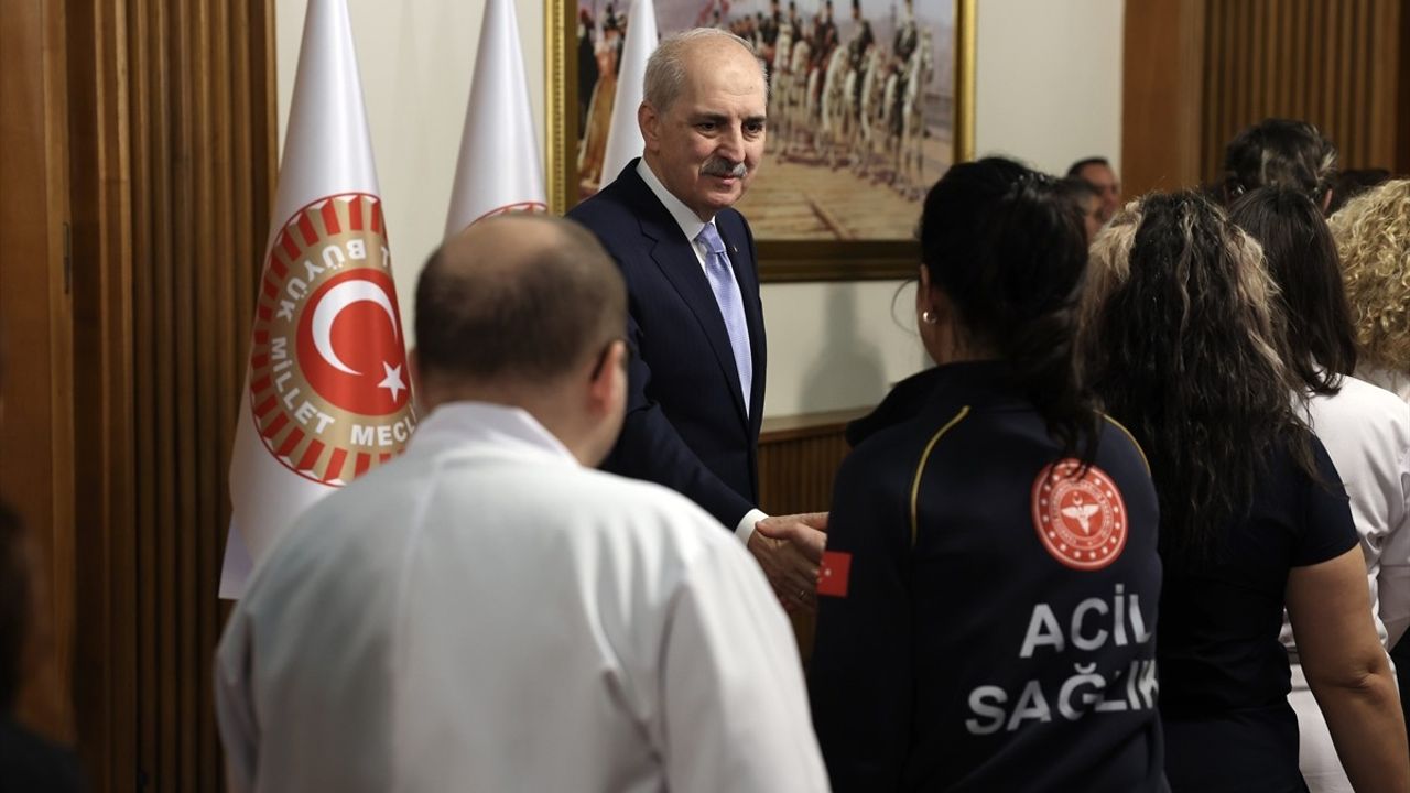 TBMM Başkanı Kurtulmuş Bayramlaşma Töreni Düzenledi