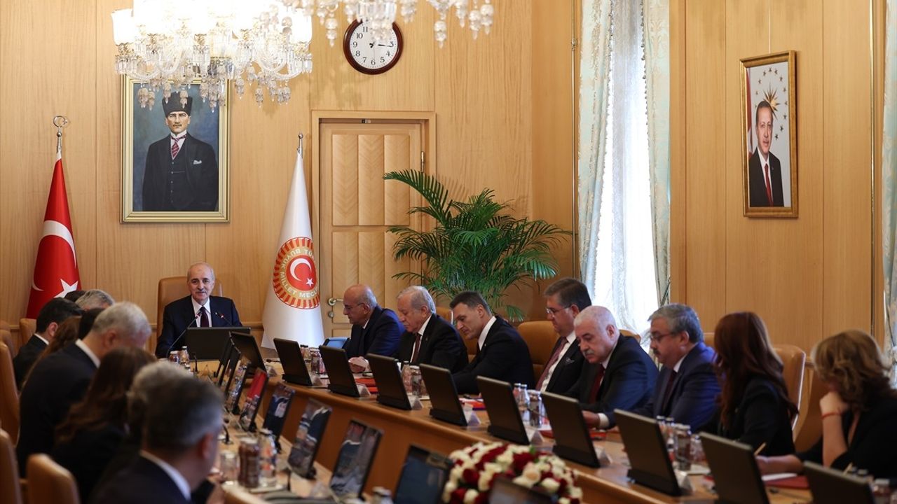 TBMM Başkanlık Divanı'nın İlk Toplantısı Yapıldı