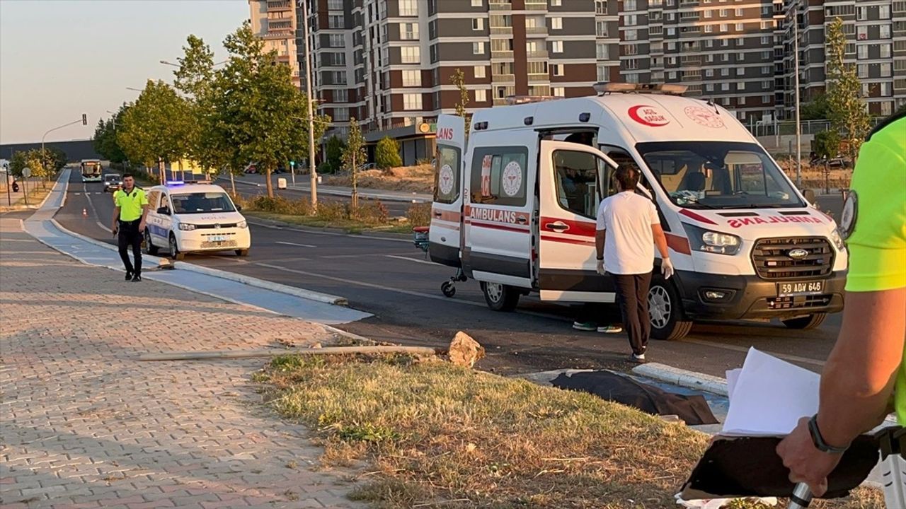 Tekirdağ'da Genç Sürücünün Trajik Kazası