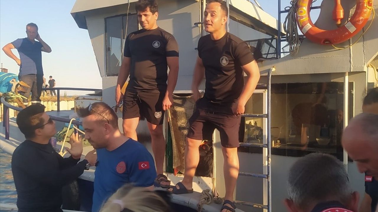 Tekirdağ'da Mahsur Kalan 4 Kişi Kurtarıldı