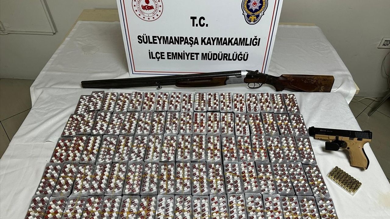 Tekirdağ'da Uyuşturucu Operasyonunda 9 Şüpheli Tutuklandı