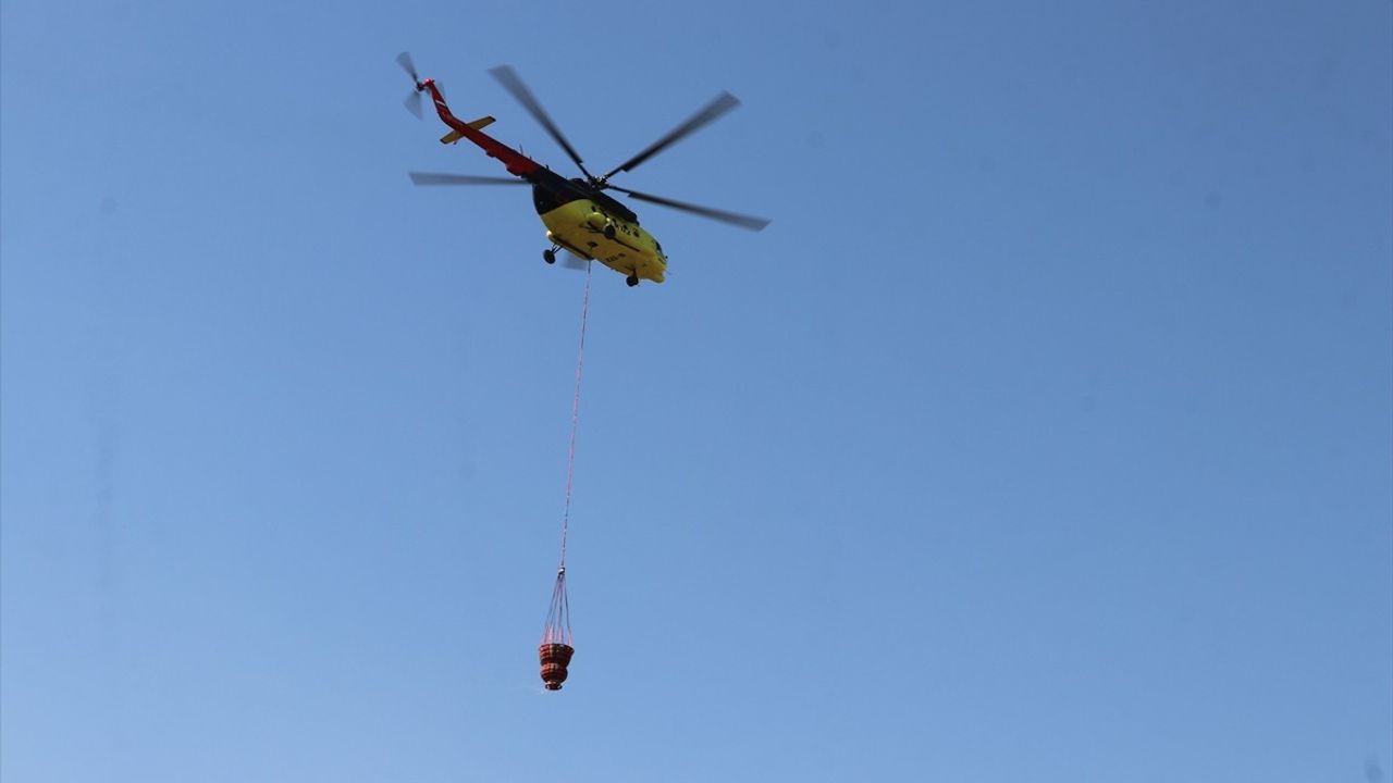 Tekirdağ Şarköy'de Yangın Söndürüldü