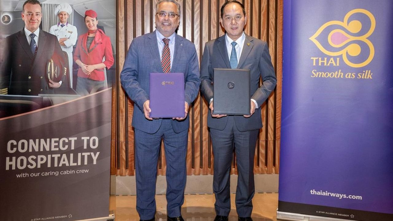 THY ve Thai Airways'ten Stratejik İşbirliği Anlaşması