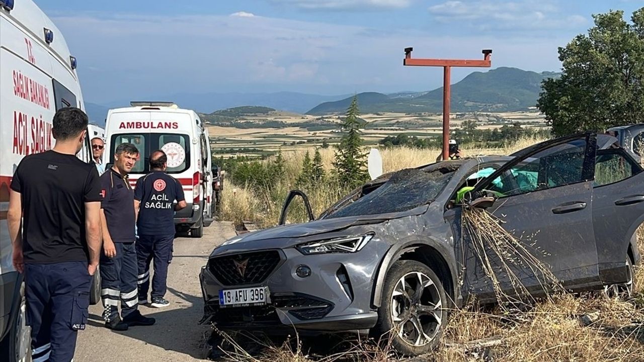 Tokat'ta Araç Kazası: 3 Yaralı