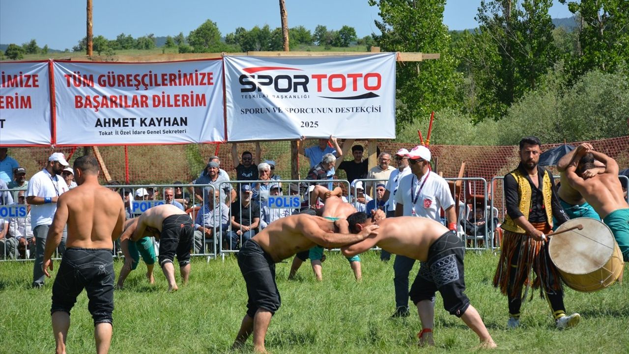 Tokat'ta Güreş Şöleni: Şehit Tümgeneral Aydoğan Aydın Karakucak Güreşleri