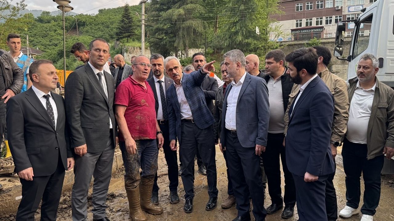 Trabzon'daki Sel Felaketi