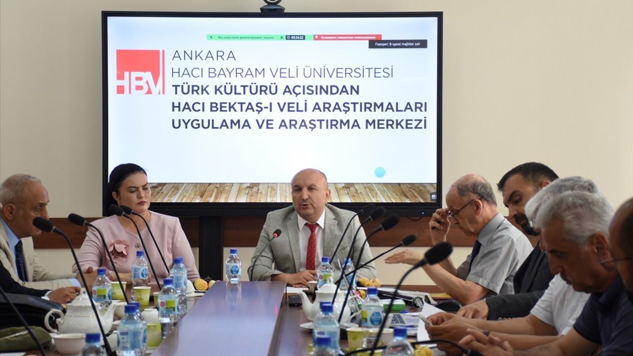 Türk Dünyası ve Ahmed Yesevi Paneli Özbekistan’da Gerçekleştirildi