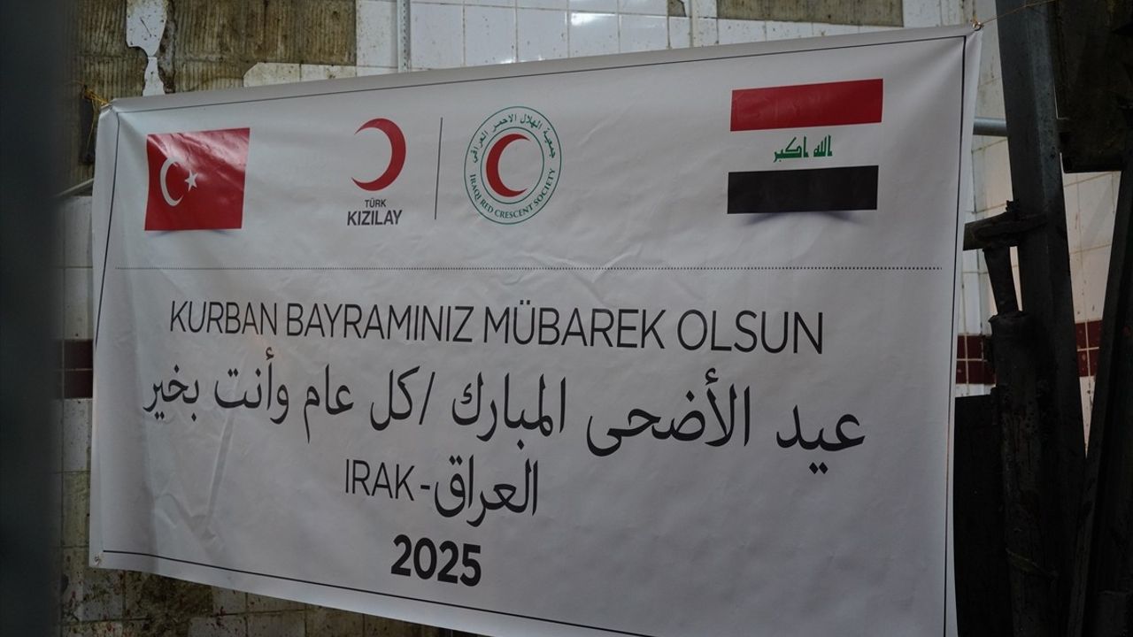 Türk Kızılay’dan Irak’a Kurban Bağışı