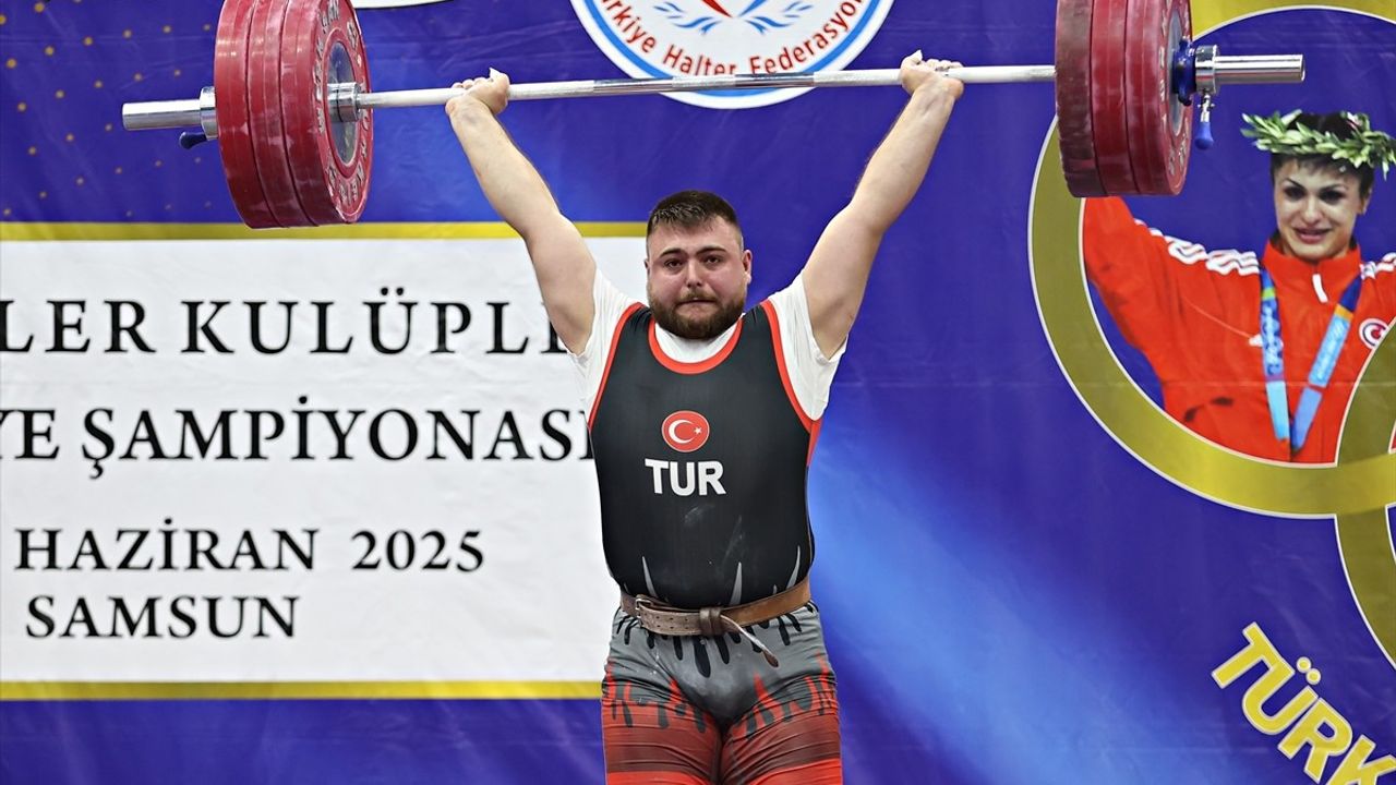 Türkiye Halter Şampiyonası Samsun'da Tamamlandı