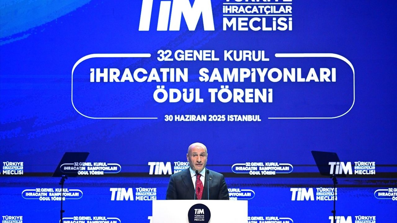 Türkiye İhracatçılar Meclisi Ödül Töreni