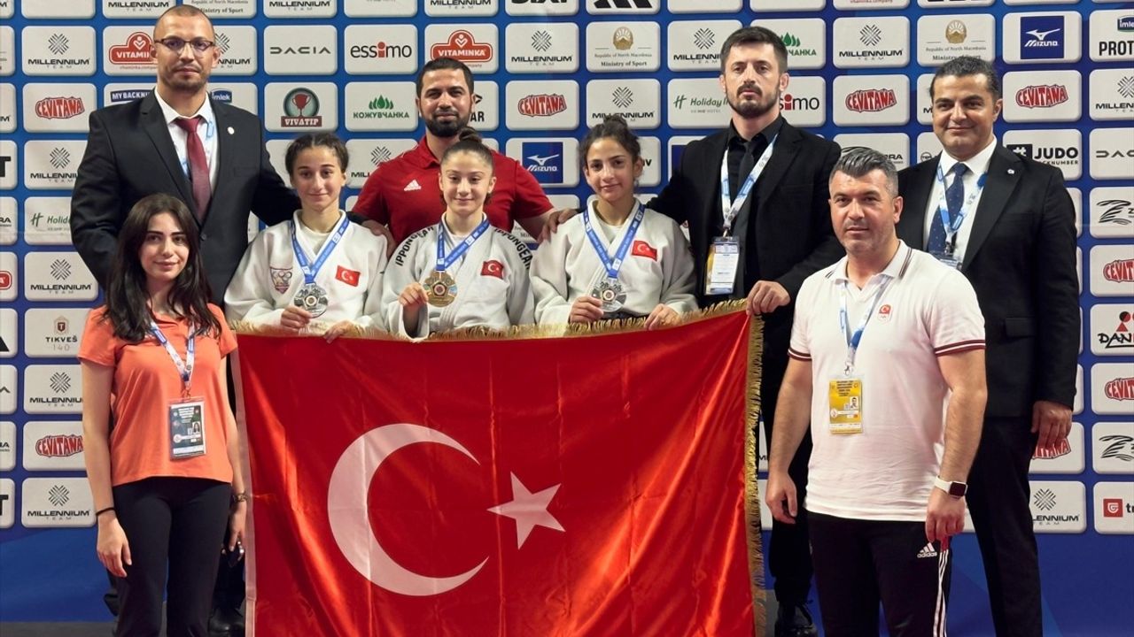 Türkiye Judoda Avrupa Ümitler Şampiyonası'nda Madalyalar Topladı