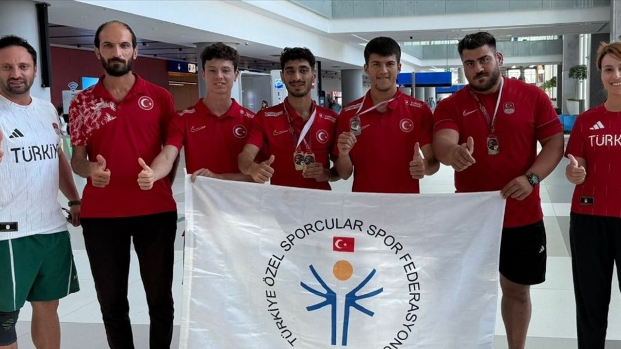Türkiye Para Atletizm Takımı Tunus'tan 4 Madalya ile Döndü