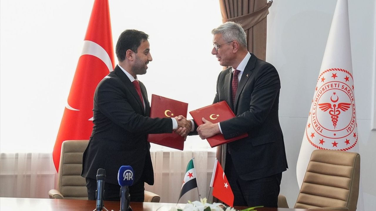 Türkiye ve Suriye Arasında Tarihi Sağlık Protokolü İmzalandı