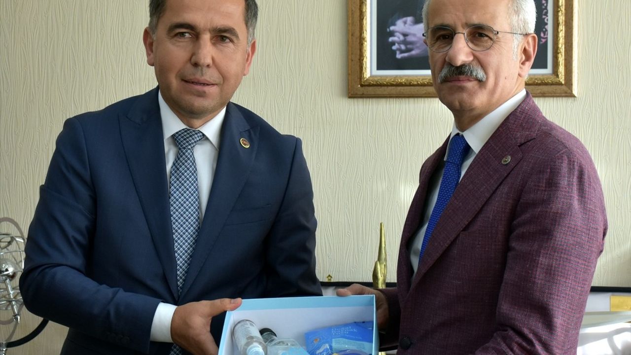 Ulaştırma Bakanı Abdulkadir Uraloğlu Delice'yi Ziyaret Etti