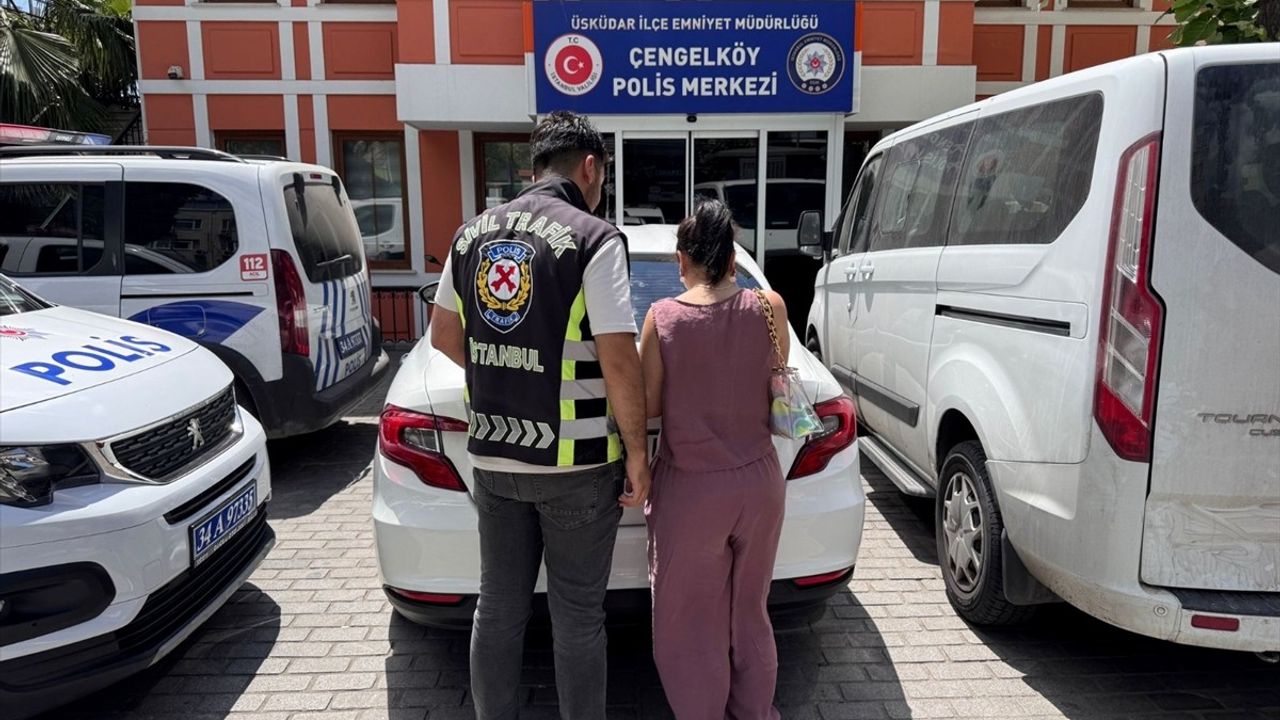 Üsküdar'da Ters Yolda Araç Kullanan Sürücüye Cezası