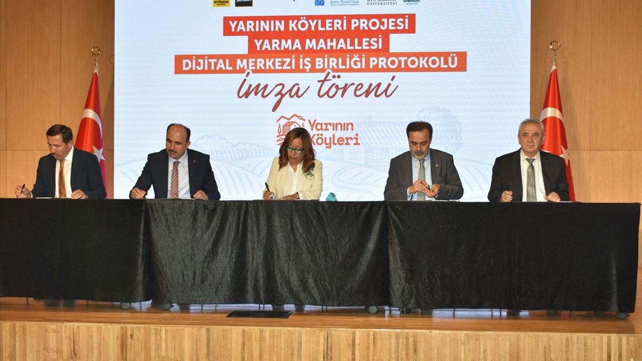Yarının Köyleri Projesi Konya'da Başladı