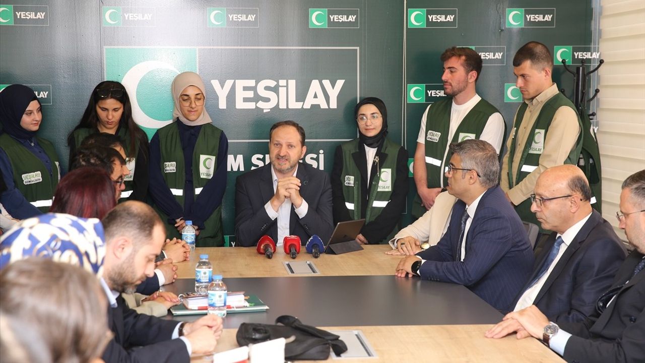 Yeşilay Genel Başkanı Dinç'ten Bağımlılıkla Mücadele Vurgusu