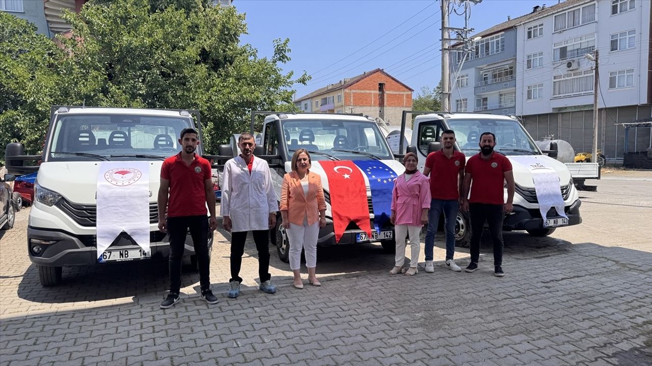Zonguldak'ta Süt Toplama Kapasitesi TKDK Desteğiyle Artırıldı