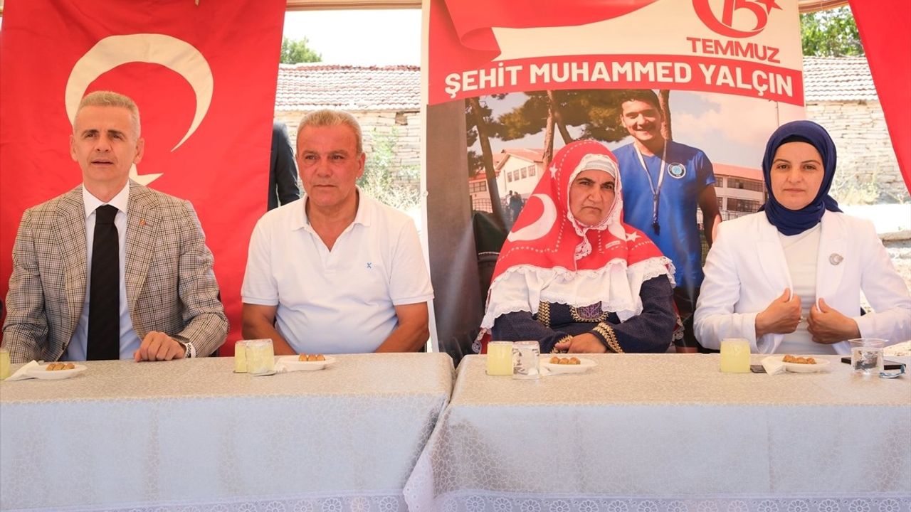 15 Temmuz Şehidi Muhammed Yalçın Anıldı