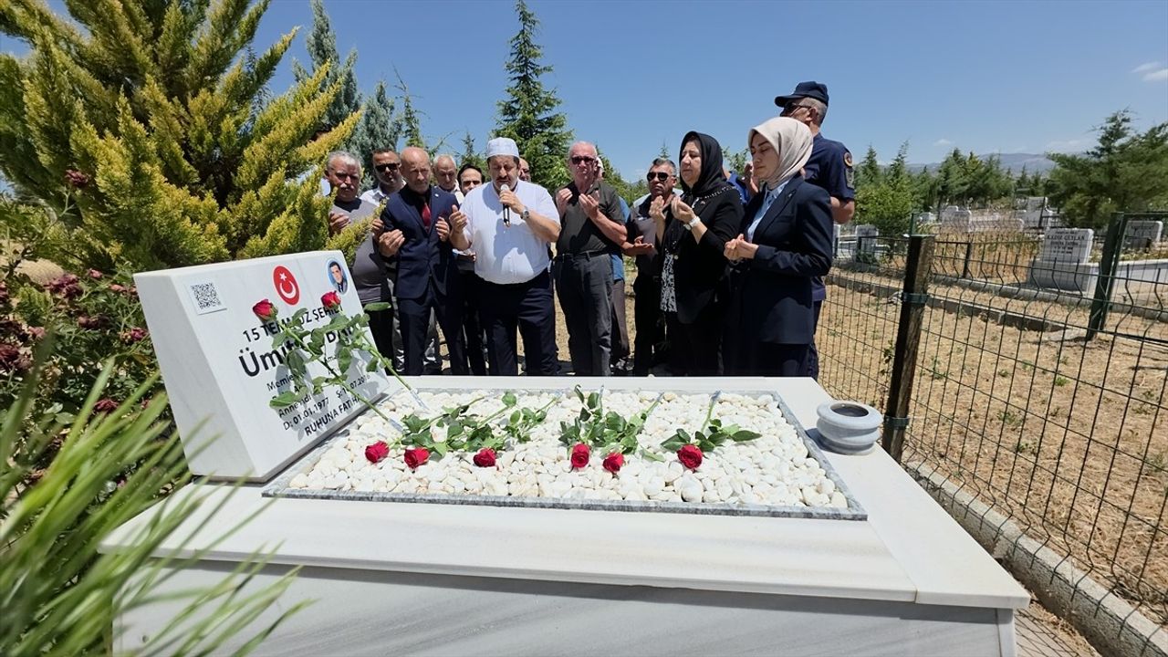 15 Temmuz Şehidi Ümit Çoban Anıldı