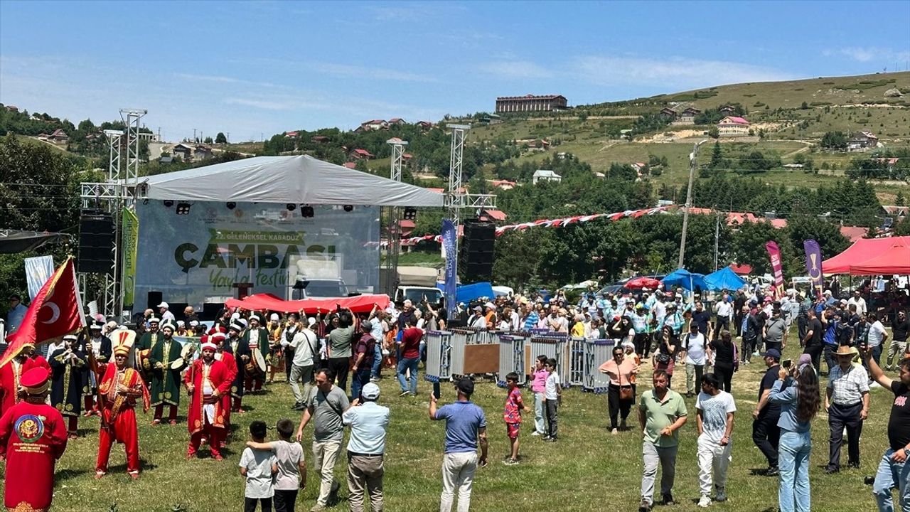 22. Geleneksel Çambaşı Yayla Festivali Coşkuyla Başladı