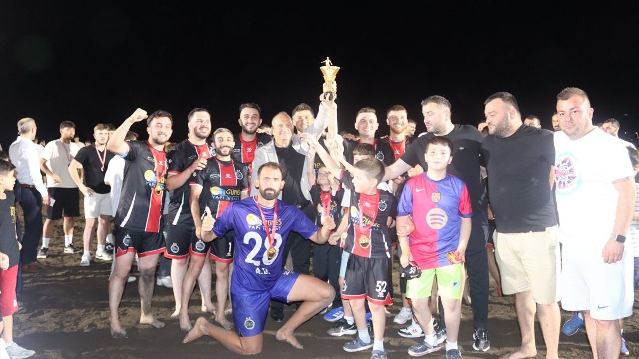 34. Manyetik Kum Gece Futbol Turnuvası Şampiyonu Belli Oldu