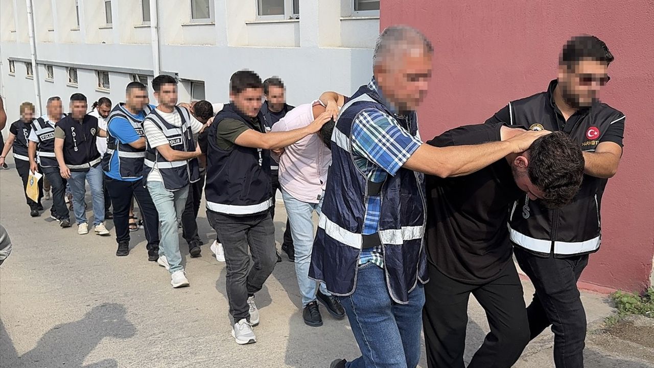 Adana'da Narkokapan-2 Operasyonu: 130 Şüpheli Yakalandı