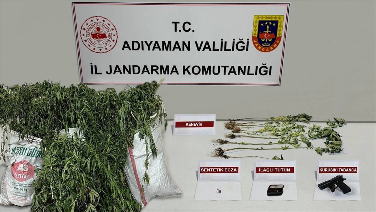 Adıyaman'da Uyuşturucu Operasyonu: 5 Şüpheli Gözaltında
